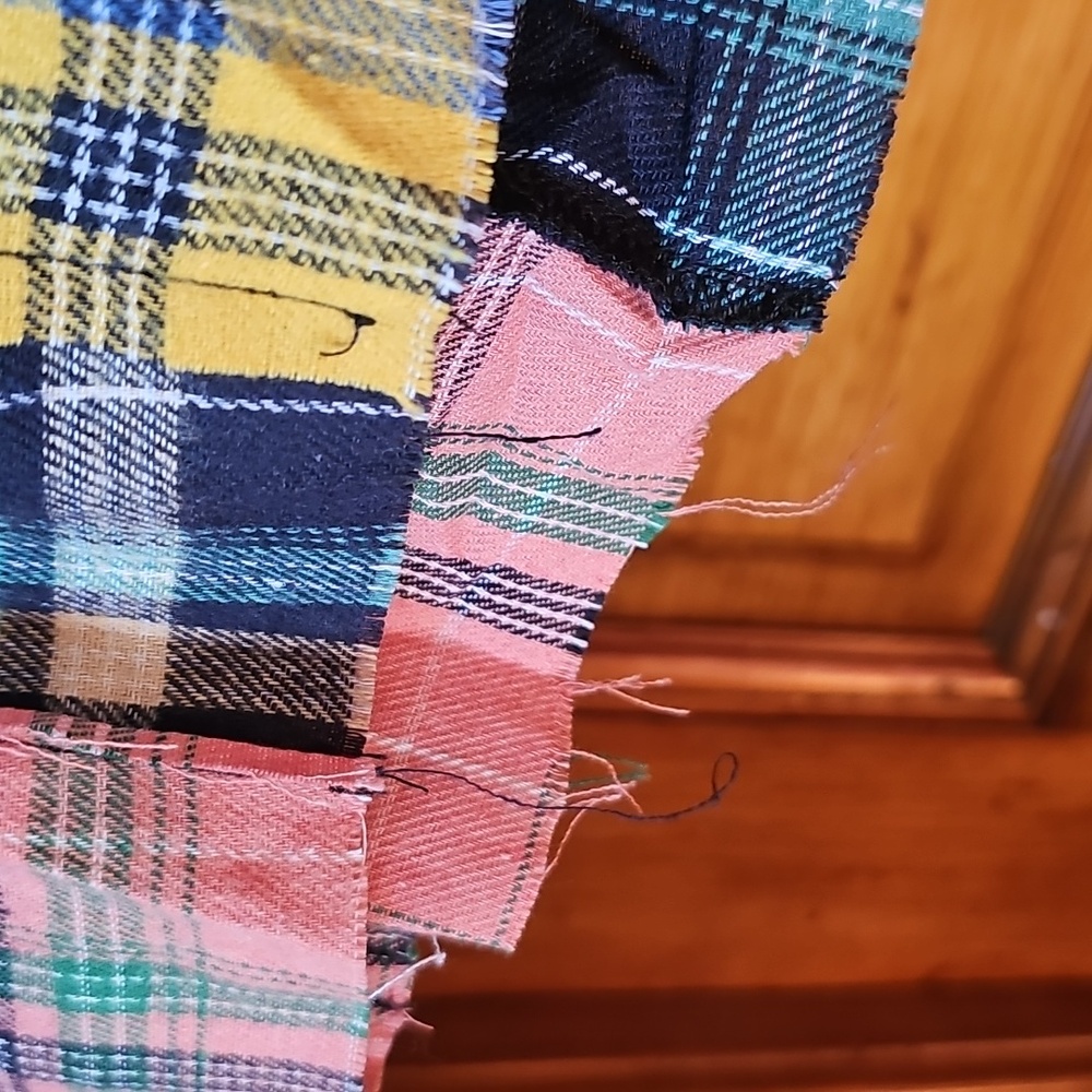 New In Package Better Be  Destressed Flannel Multi Sizes - Picture 3 of 10